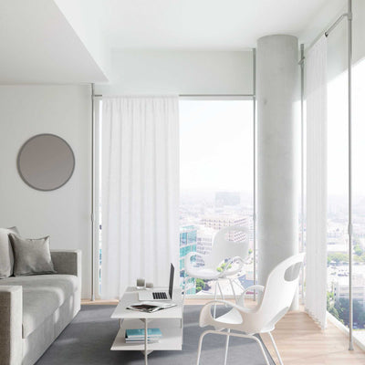 Umbra Anywhere tension rod (36-66"), white