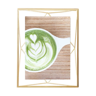 Umbra Prisma Photo Frame 5x7" , Matt Brass