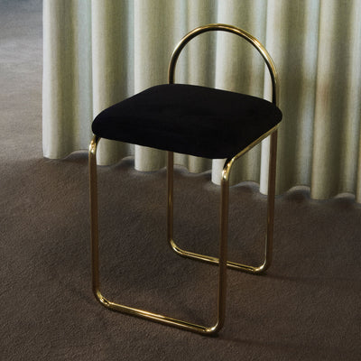 Aytm Angui chair, anthracite/gold