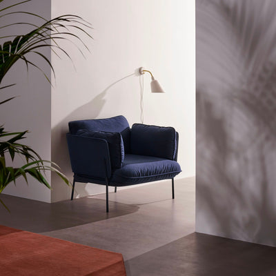 &Tradition AJ9 Bellevue Wall Lamp , White/Brass