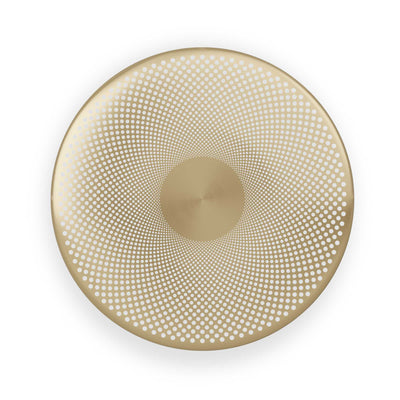 Northern Glint wall lamp, brass