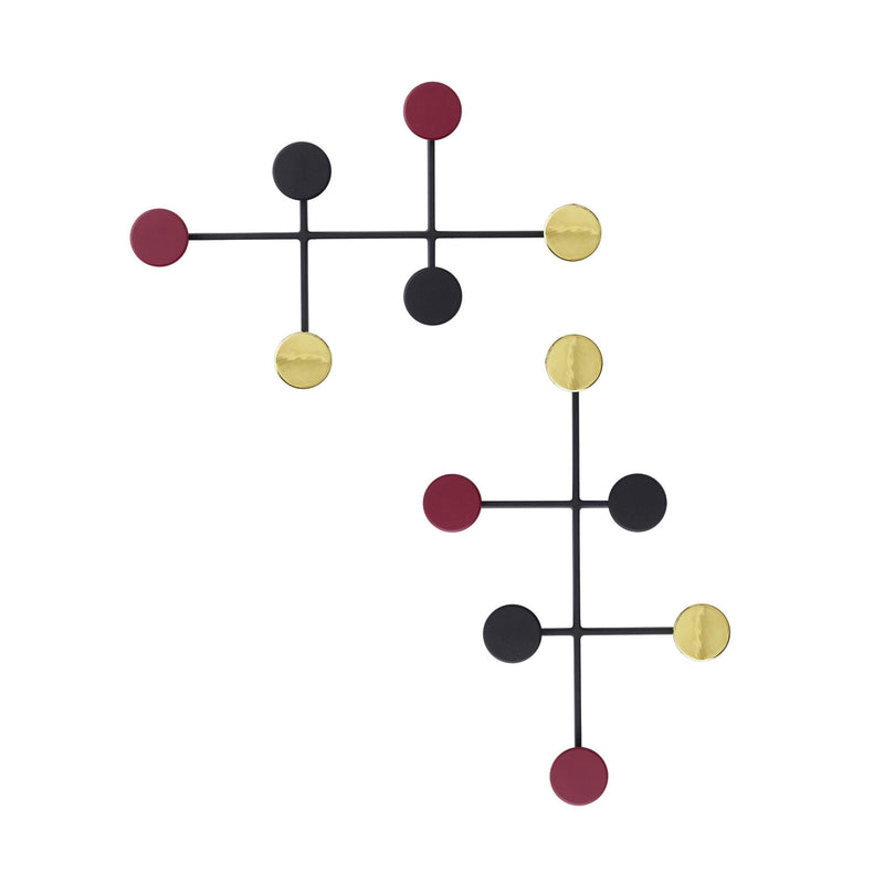 Audo Copenhagen Afteroom Coat Hanger , Black-Brass