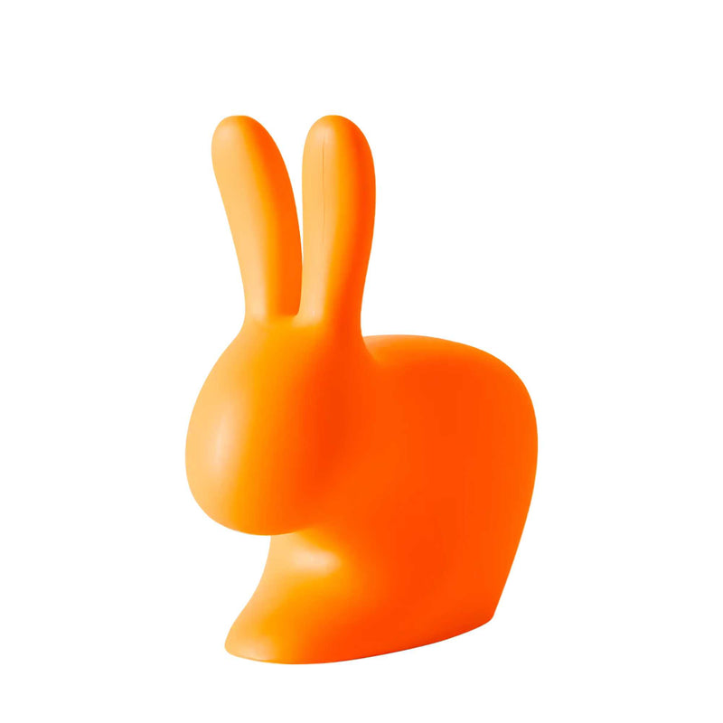 Qeeboo Rabbit Chair Baby, bright orange