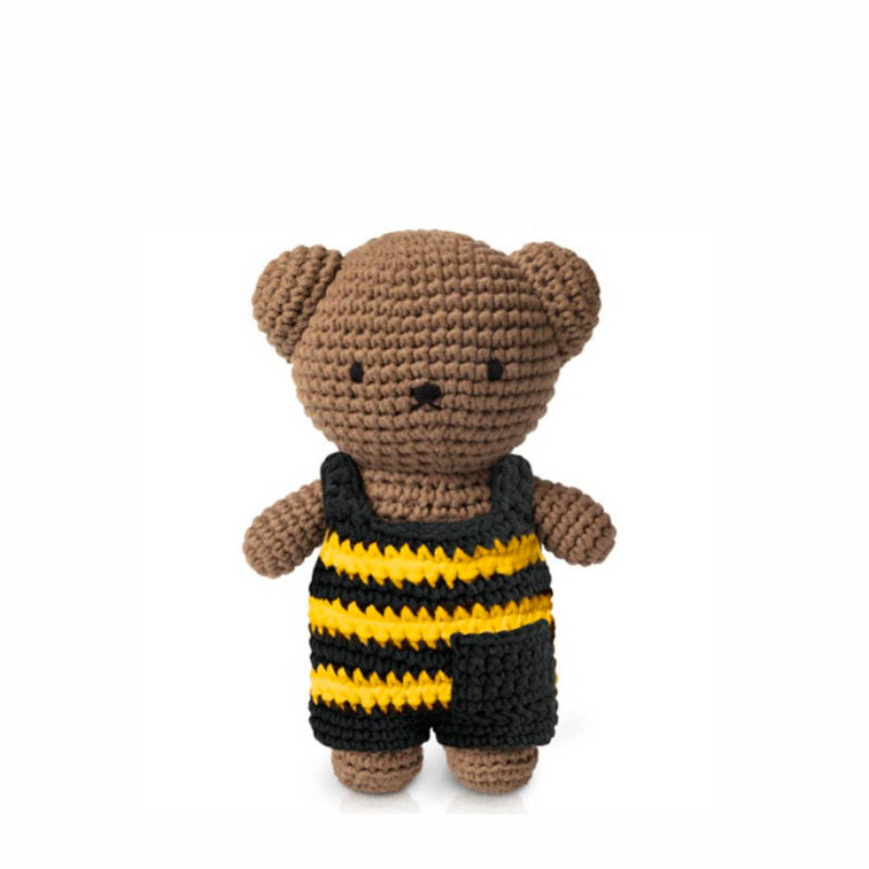 Just Dutch Boris crochet, Striped Bee Overall