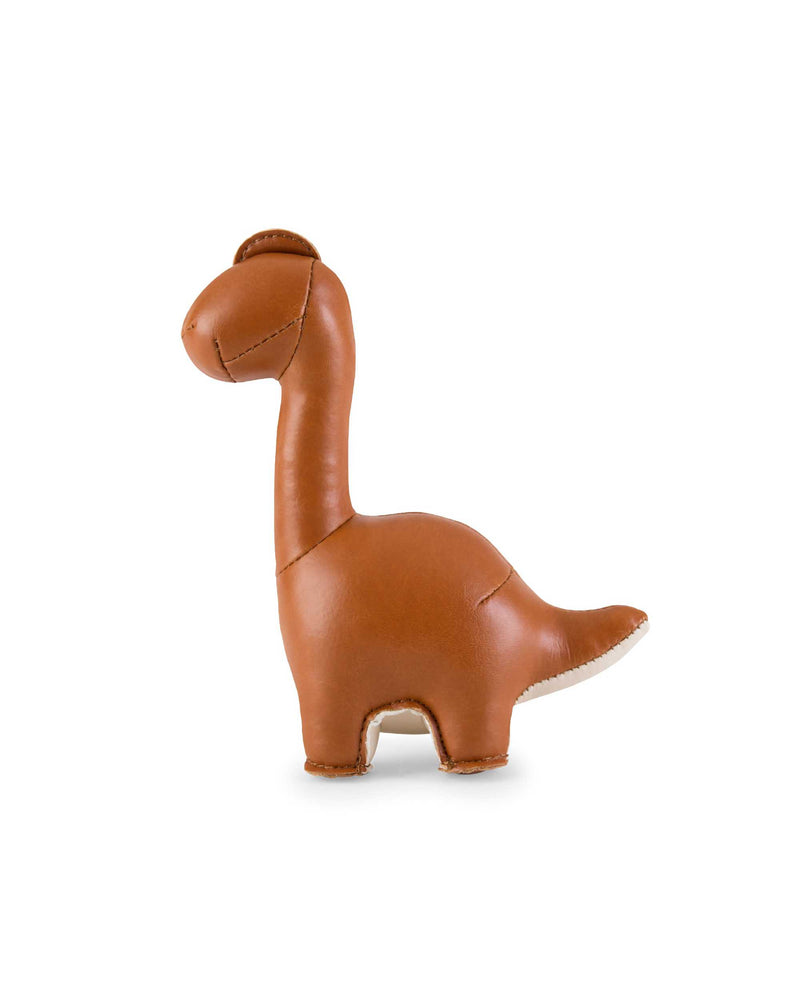 Zuny Paperweight Brontosaurus Rano, tan/wheat