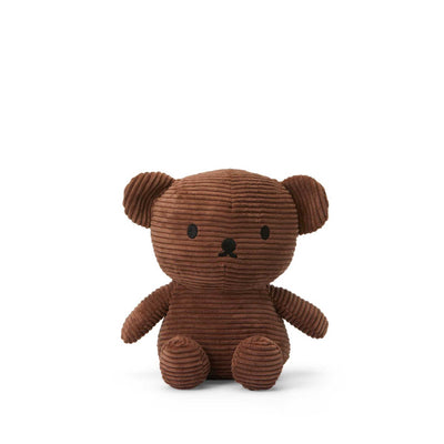 Miffy Boris soft toy 17cm, Corduroy brown