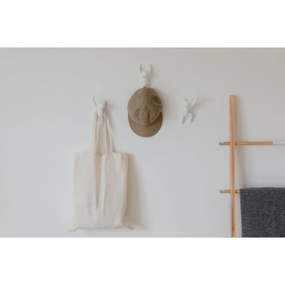 Umbra Buddy wall hooks, white