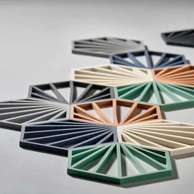 Zone Denmark Shell trivet, cool grey