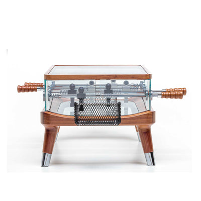 Teckell Intervallo Foosball coffee table, walnut