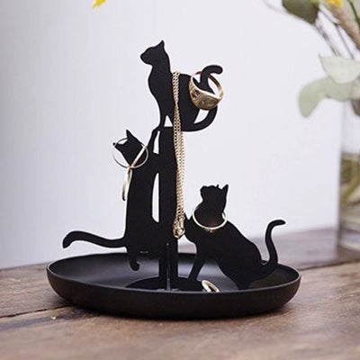 Kikkerland Cat Jewelry Stand