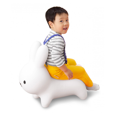Miffy Bruna Bonbon soft bounce chair, white