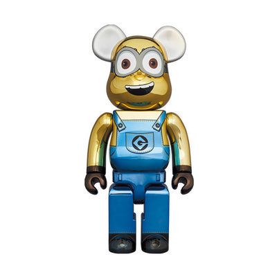 BE@RBRICK Dave Minion Chrome Ver. 1000%