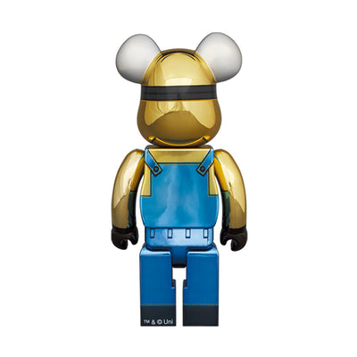 BE@RBRICK Dave Minion Chrome Ver. 1000%