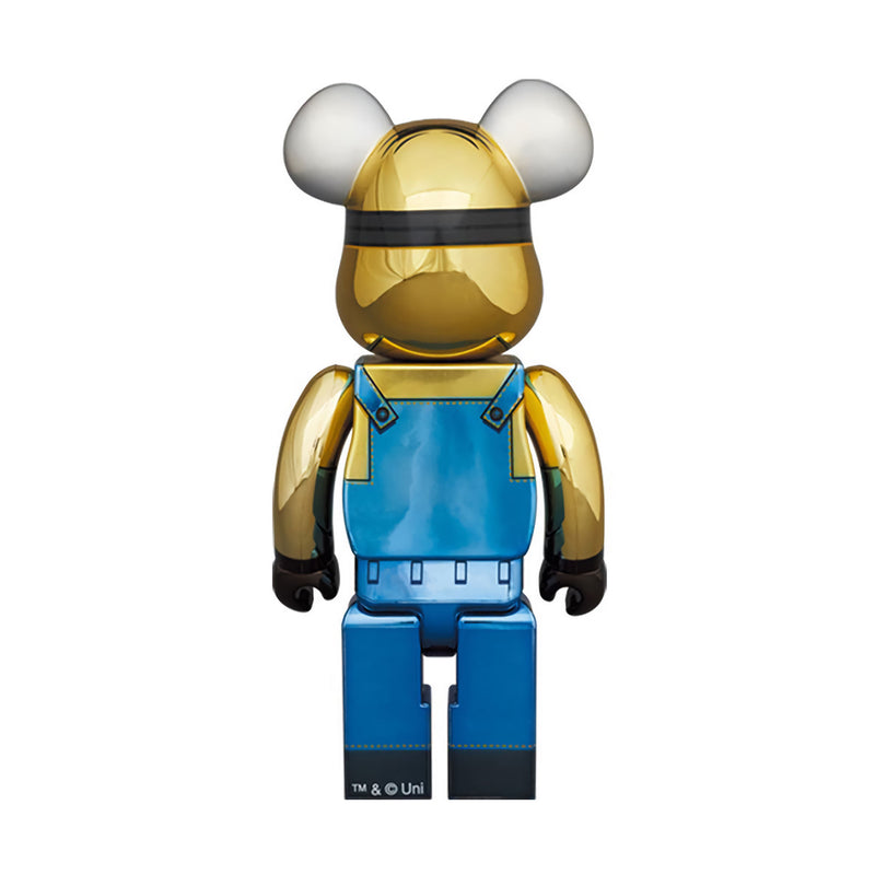 BE@RBRICK Dave Minion Chrome Ver. 1000%