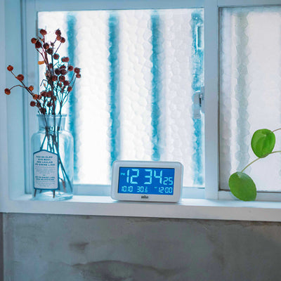 Braun BC10 alarm clock, white