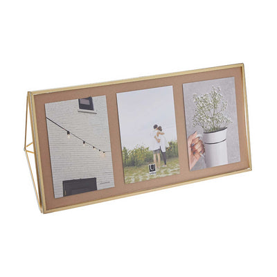 Umbra Prisma Multi Photo Display, Brass