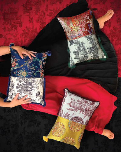 Seletti Hybrid Cushion, Ottavia (35x50cm)