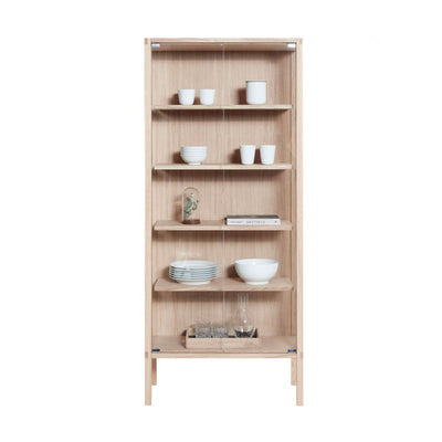 Andersen S20 Glass Cabinet , White Pigmented Oak