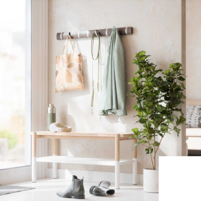 Umbra Flip 8 wall hook, driftwood/nickel