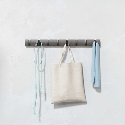 Umbra Flip 8 wall hook, driftwood/nickel