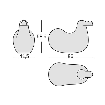 Magis DoDo Rocking Bird, yellow