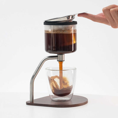 Joy Resolve Manual Brewer, walnut timber