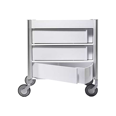 Studio Domo Ally S2 S3D trolley, White