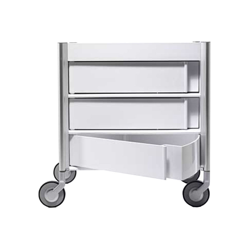 Studio Domo Ally S2 S3D trolley, White