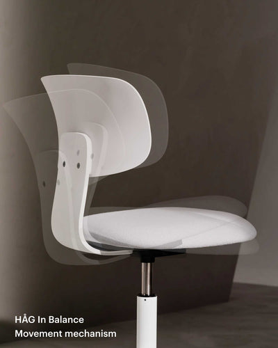 HÅG TION 2140 ergonomic chair with armrest, black (150mm)