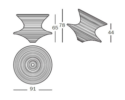 Magis Spun lounge chair, red