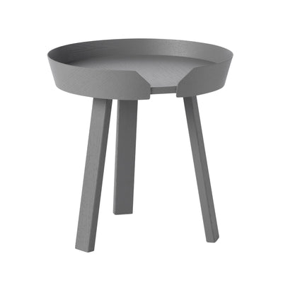 Muuto Around Ø45 coffee table, dark grey