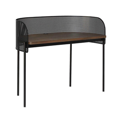 Northern Shelter work desk, black/smoked oak top