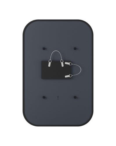 Umbra Hub rectangle wall mirror 60x90, black