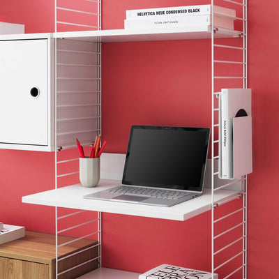 String Work Desk w78 x d58 cm, white