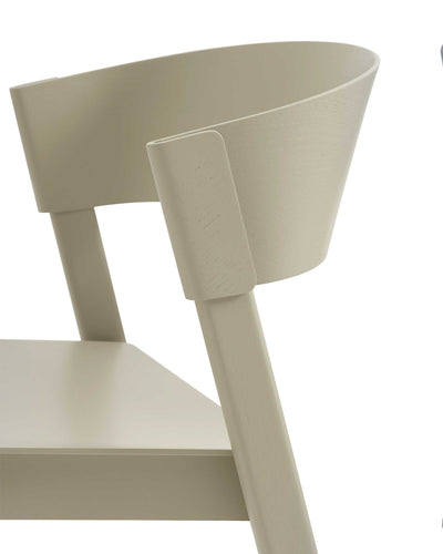 Muuto Cover Side Chair, Dark Beige