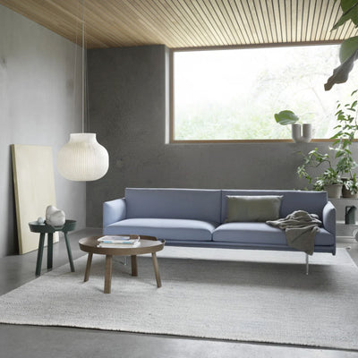 Muuto Around Ø45 coffee table, dark green