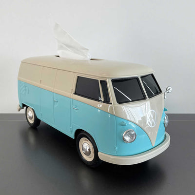Volkswagen VW T1 Bue 1:16 Tissue Box , blue/cream