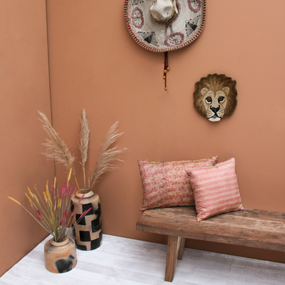 Doing Goods head rug, lion