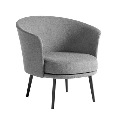 HAY Dorso Swivel Lounge Chair, Olavi03/black