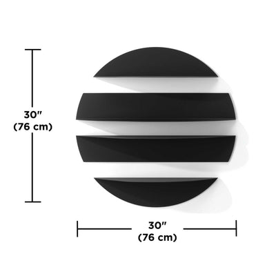 Umbra Solis shelves, black