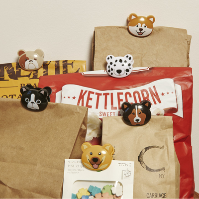 Kikkerland Doggie Bag Clips