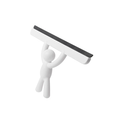 Umbra Buddy mirror squeegee, white