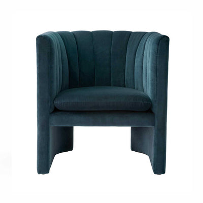 &tradition SC23 Loafer lounge chair, velvet 10 twilight