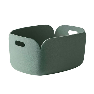 Muuto Restore basket 48 x 35 cm, dusty green