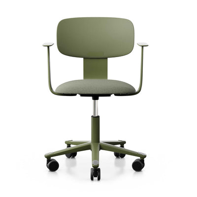 HÅG TION 2140 ergonomic chair with armrest, green (150mm)