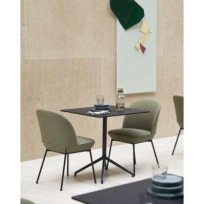 Muuto Oslo Side Chair , Ocean 601/Black