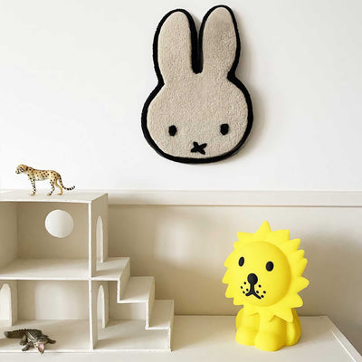 Maison Deux Miffy & friends wall rug, miffy (24x35 cm)