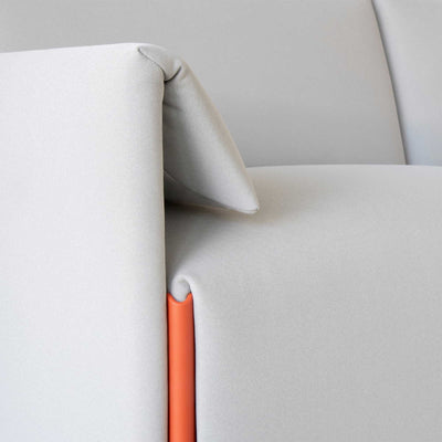 Magis Costume 2-seater sofa, fidivi one 8504/orange 1110c