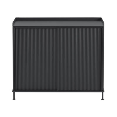 Muuto Enfold Sideboard High , Black-Black