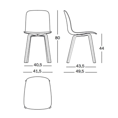 Magis Substance Chair by Naoto Fukasawa - Natural